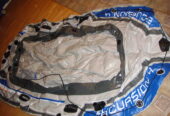 ponton intex excursion 4 z silnikiem nowy